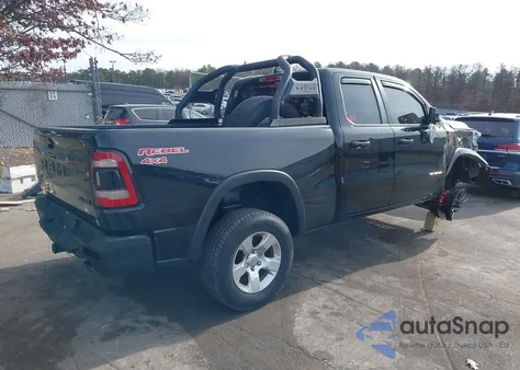 2019 Ram 1500 Rebel 4X4 6'4 Box from USA, damaged, VIN 1C6SRFETXKN671421